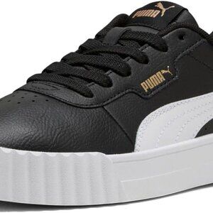 Women’s Carina 3.0 Leather Sneakers Rubber Sole Lace-Up Tennis-Inspired